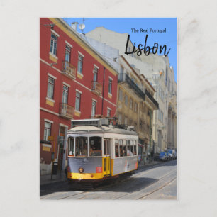 Das wahre Portugal - Lissaboner Jahrgang Postkarte