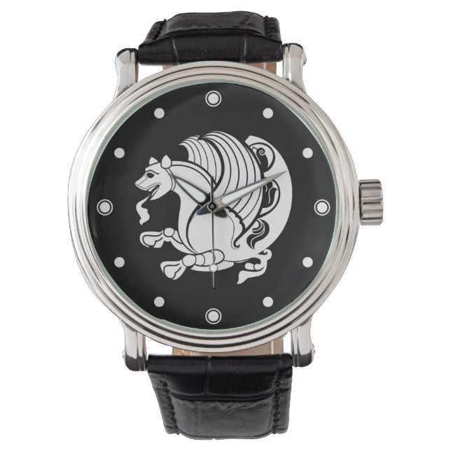Das Wahrzeichen des sassaniden Persischen Reiches Armbanduhr (Vorderseite)