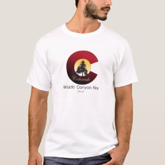 Das Waldo Schlucht-Feuer T-Shirt