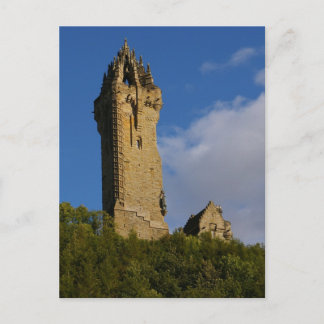 Das Wallace Monument Stirling Schottland Postkarte