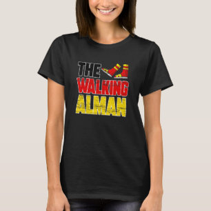 Das wandernde Alman Deutsch typisch Deutsch T-Shirt