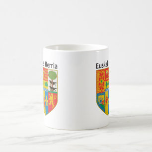 Das Wappen des Baskenlands (Euskal Herria), Kaffeetasse