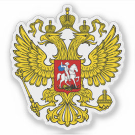 Das Wappen Russlands Aufkleber