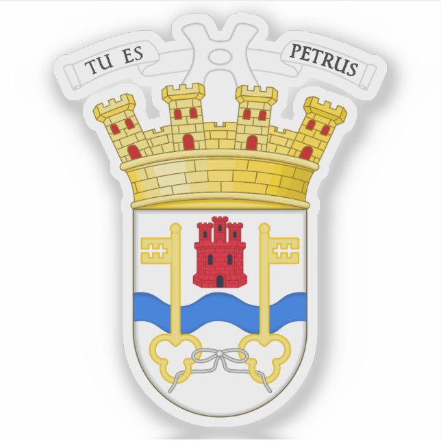 Das Wappen von San Pedro, Argentinien Aufkleber (Vorderseite)