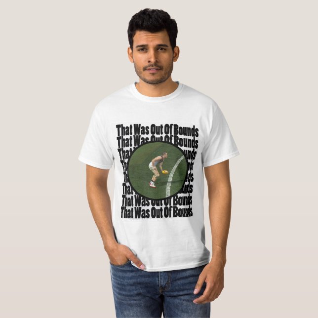 Das war aus Grenzen - AFL Brian Taylor T - Shirt (Vorne ganz)