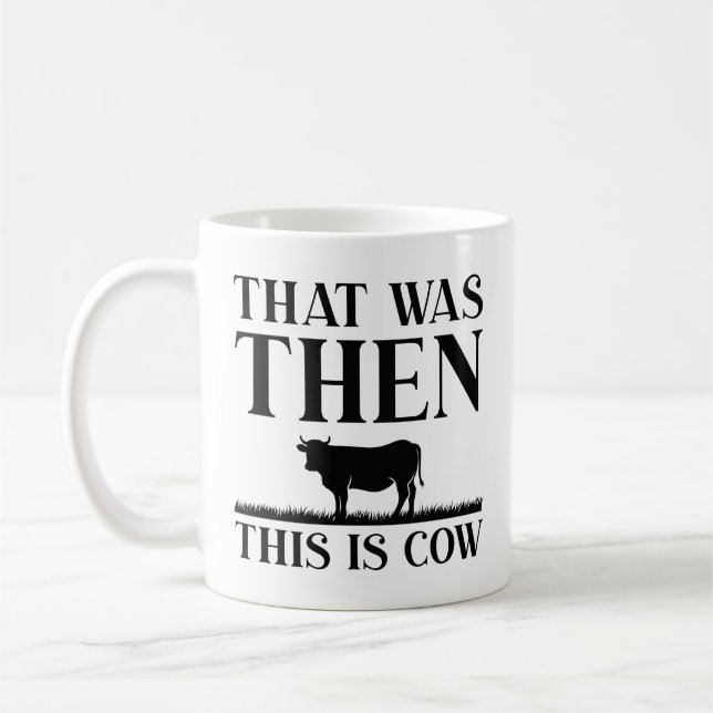 Das war dann die Kuh Kaffeetasse (Links)