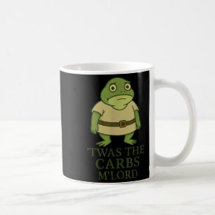 Das war das Carbs Mlord Funny Frosch Meme Mittelal Kaffeetasse
