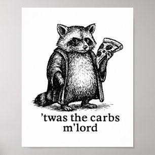 Das war das Carbs Mlord Meme Geschenk Männer Fraue Poster