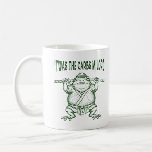 Das war das Carbs M'Lord mittelalterliche Frosch M Kaffeetasse