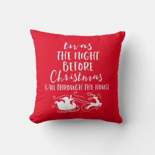 Das war die Nacht vor Weihnachten Kissen