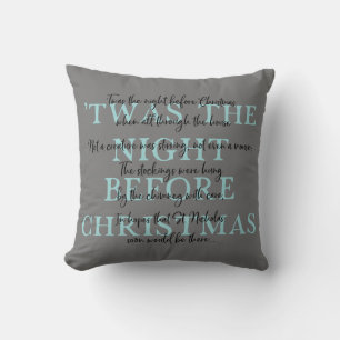 Das war die Nacht vor Weihnachten Kissen