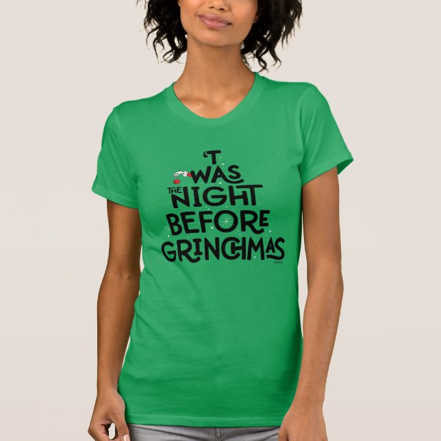 Das war die Nacht vor Weihnachten T-Shirt (Vorderseite)