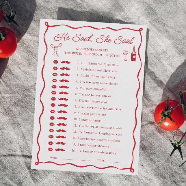 Das war mehr Brautparty sagte er sagte, sie sagte  Einladung (Von Creator hochgeladen)