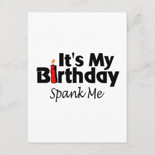 Das war mein Geburtstag Postkarte