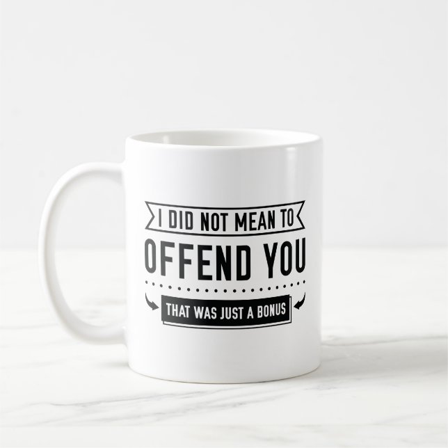 Das war nur ein Bonus Kaffeetasse (Links)