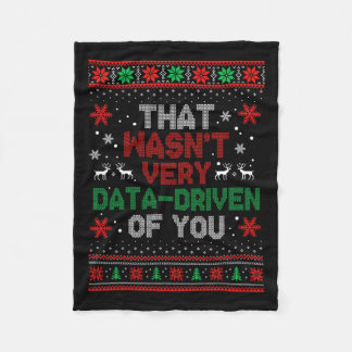 Das war sehr datengetrieben von dir Weihnachtsfeie Fleecedecke
