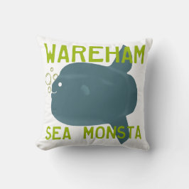 Das Wareham Sea Monster-Kissen 16x16 Kissen