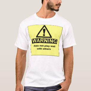 Das WARNEN spielt gut nicht mit anderen T-Shirt