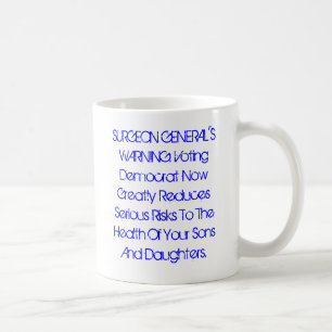 DAS WARNING DES OBERSTEN GESUNDHEITSBEAUFTRAGTERS: KAFFEETASSE