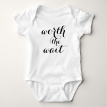 Das warte Baby Funny Niedlich Baby