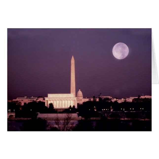 Das Washington Monument, die Hauptstadt und Jeffer (Vorderseite (Horizontal))