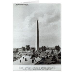 Das Washington Monument und die Umgebung