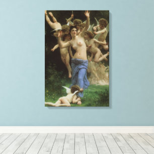 Das Wasp-Nest von William Adolphe Bouguereau Leinwanddruck