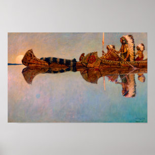 Das Wassergrab von Newell Convers Wyeth Poster