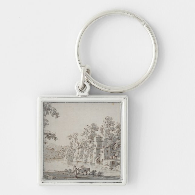 Das Watermill durch das Ford Schlüsselanhänger (Vorne)