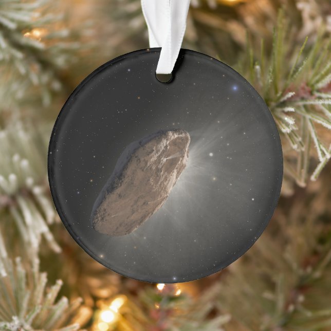 Das Wayward Interstellar Objekt Oumuamua. Ornament (Baum)