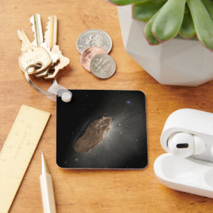 Das Wayward Interstellar Objekt Oumuamua. Schlüsselanhänger