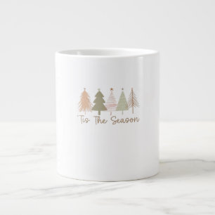 Das Weihnachtsbaum der Jahreszeit Whimsikale Weihn Jumbo-Tasse