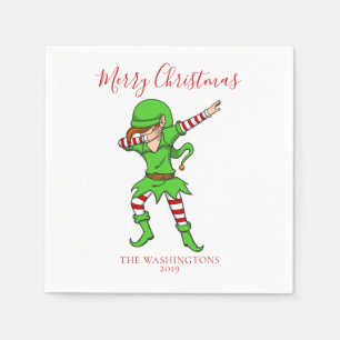Das Weihnachtsbuch der Familie Elf Serviette