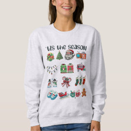 'Das Weihnachtsfest der Jahreszeit Sweatshirt