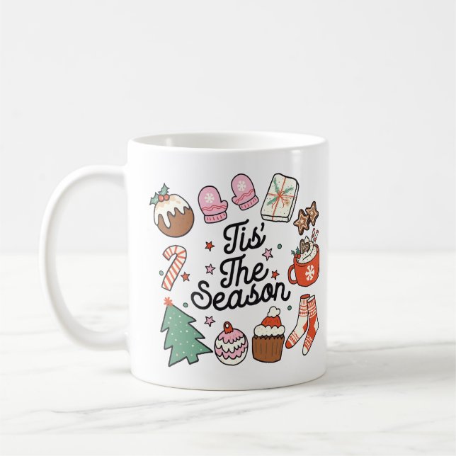Das Weihnachtsfest der Saison Kaffeetasse (Links)