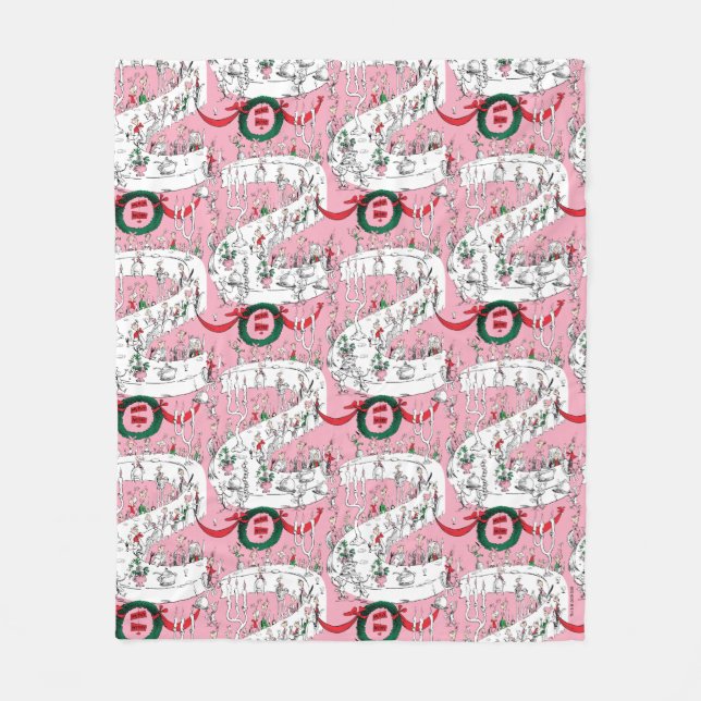 Das Weihnachtsfest der Whos Fleecedecke (Vorderseite)