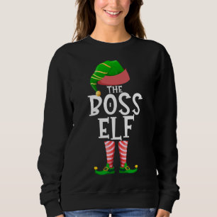 Das Weihnachtsfest des Boss Elf Matching Family Gr Sweatshirt