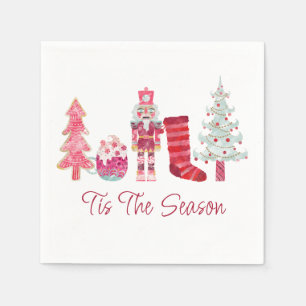 Das Weihnachtsfest-Party der Saison Serviette