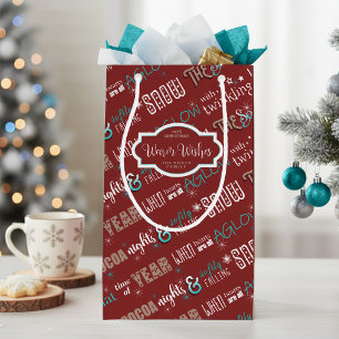 Das Weihnachtsgedicht-Muster ID593 Kleine Geschenktüte