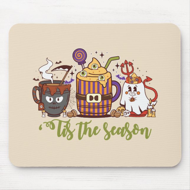 "Das Weihnachtskaffee Mousepad (Vorne)