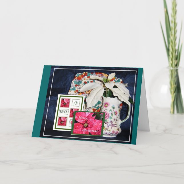 Das Weihnachtslied Feiertagskarte (Vorderseite)