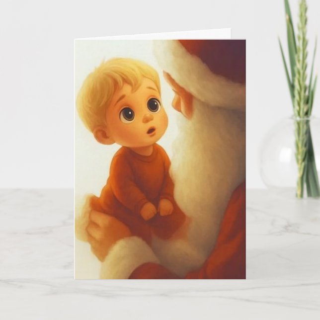 Das Weihnachtswunder Karte (Vorderseite)