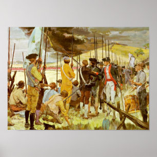 "… Das Weiß ihrer Augen! ," Bunker Hill Poster