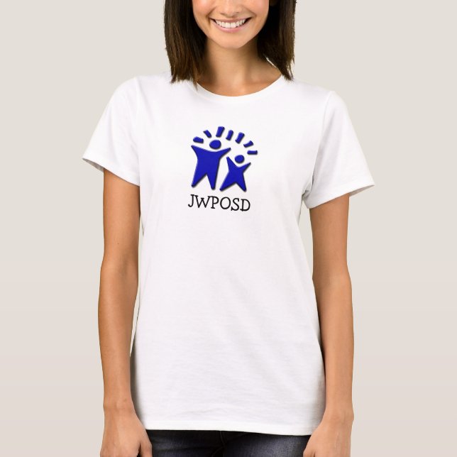 Das weiße angepasste Baby der Damen - Puppe T - T-Shirt (Vorderseite)