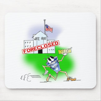 Das Weiße Haus ausgeschlossen Mousepad