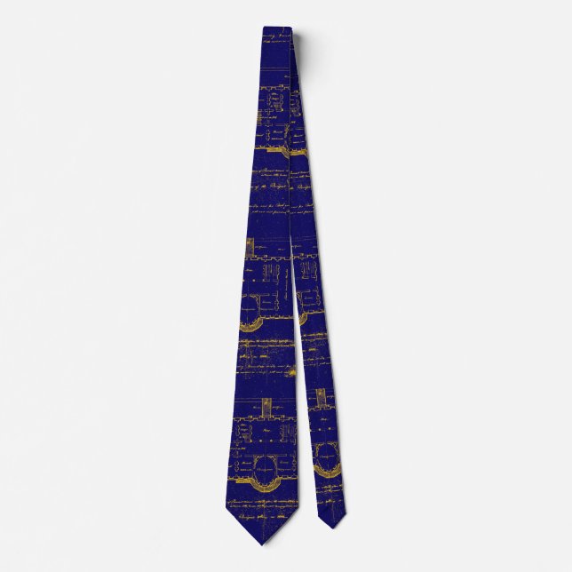 Das Weiße Haus - Das Haus des Präsidenten 1803 Krawatte (Vorderseite)