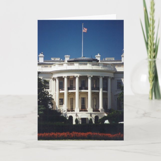 Das Weiße Haus Karte (Vorderseite)