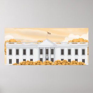 Das Weiße Haus Poster