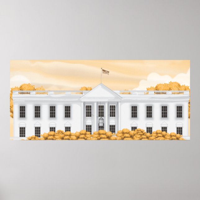 Das Weiße Haus Poster (Vorne)