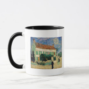 Das Weiße Haus Vincent van Goghs   nachts, 1890 Tasse